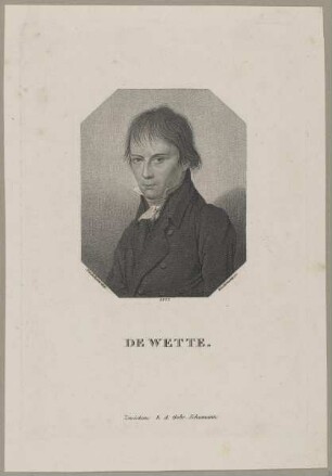 Bildnis des Wilhelm Martin Leberecht de Wette