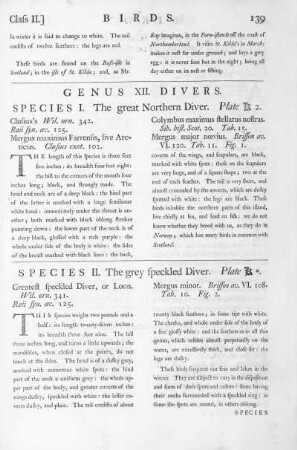 Genus XII. Divers