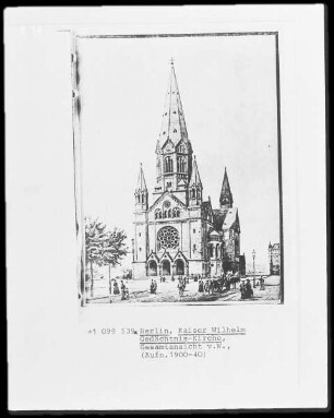 Kaiser-Wilhelm-Gedächtnis-Kirche in Berlin
