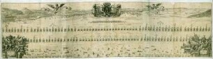 WHK 6 Ungarisch-Türkischer Krieg von 1683-1699 bis zum Frieden von Carlow: Kaiserliche Armee mit allen Waffengattungen im Feldlager bei Preßburg, 1683