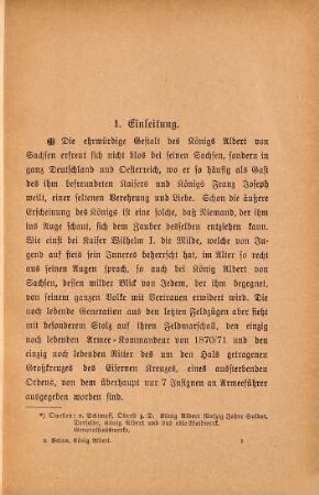Ein Lebensbild König Alberts von Sachsen