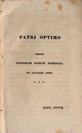 De remediis drasticis ratione inprimis habita cum acrium vegetabilium tum partium haecce constituentium, praecipue earum quibus vires adscribendae sunt : dissertatio inauguralis pharmacologico-chemico-medica