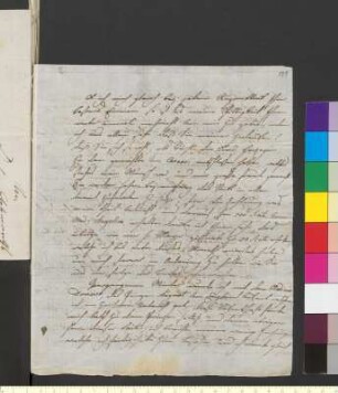 Brief von Bury, Friedrich an Goethe, Johann Wolfgang von