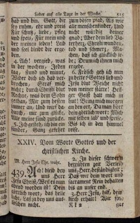 XXIV. Vom Worte Gottes und der christlichen Kirche.