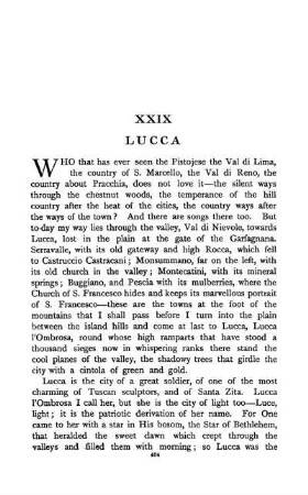 XXIX. Lucca