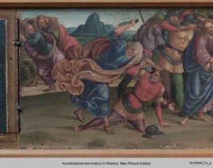 Beweinung Christi : Christus auf dem Ölberg, Abendmahl, Gefangennahme Christi, Geißelung