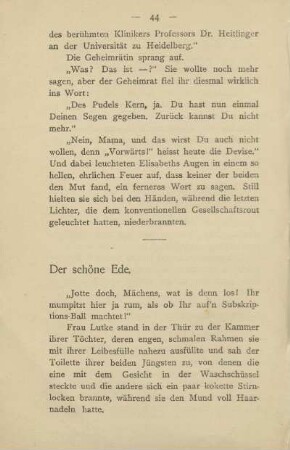 Der schöne Ede