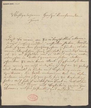 Brief an B. Schott's Söhne : 08.01.1817