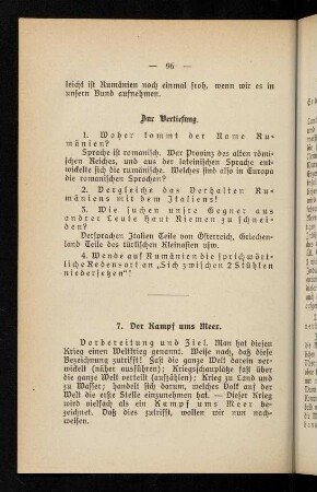 96-107, 7. Der Kampf ums Meer.