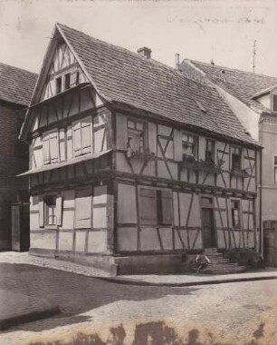 Wohnhaus mit Fachwerk, Ecke Donnersgasse