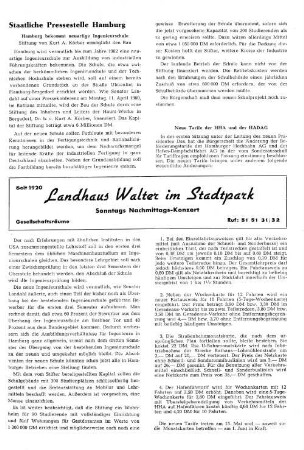 Neue Tarife der HHA und der HADAG
