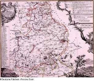 Geographische Mauth-Charte von Bayern (ca. 1:700000)