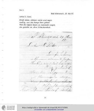 Brief 3, 29.05.1887