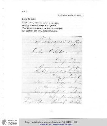 Brief 3, 29.05.1887
