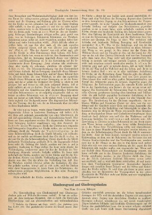 439-446 Glaubensgrund und Glaubensgedanken