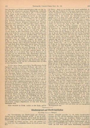439-446 Glaubensgrund und Glaubensgedanken
