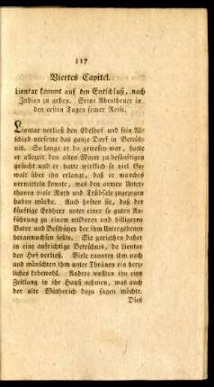 Viertes Capitel.