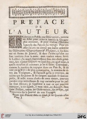 Préface de l'auteur