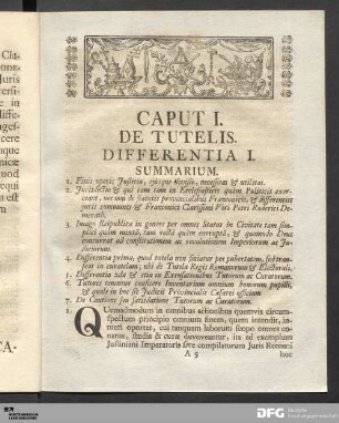Caput I. De Tutelis.