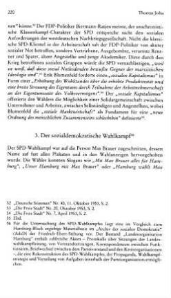 3. Der sozialdemokratische Wahlkampf