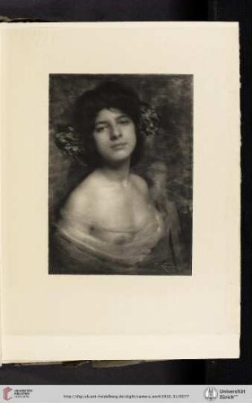 [Frank Eugene, XII. "Hortensia", photogravure from the original negative]