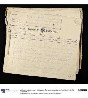 Glückwunsch-Telegramme zur Silberhochzeit