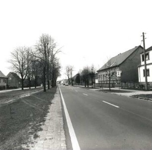 Schlepzig. Dorfstraße. Ansicht mit Gehöft Nummer 16