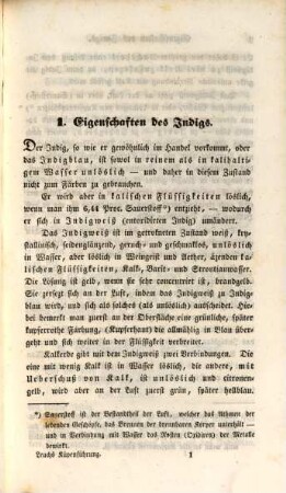 Anleitung zur besten Führung der Küpen zum Blaufärben von Wolle, Baumwolle, Leinen und Seide : mit besonderer Rücksicht auf die Soda-, Kleien-, Zinnoridul- und andere neuerfundenen kalten und warmen Küpen