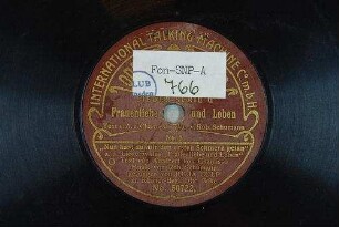 "Nun hast du mir den ersten Schmerz getan" : a. d. Liederzyklus "Frauenliebe und Leben" / Text von Adalbert von Chamisso. Musik von Rob. Schumann
