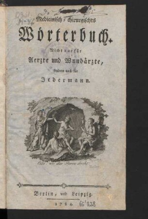 Medicinisch-chirurgisches Wörterbuch