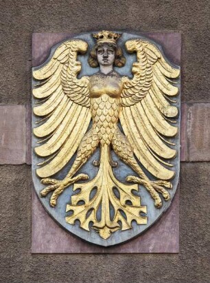 Großes Nürnberger Stadtwappen: Jungfrauenadler