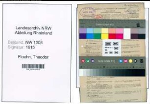 Entnazifizierung Theodor Floehn , geb. 22.05.1899 (Arbeiter)