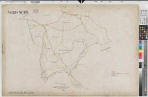 Sassenhausen (Bad Berleburg), Umlegung Sassenhausen, Urkarte II Flur 7