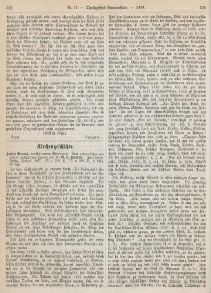 535-540 Kirchengeschichte