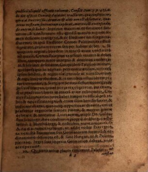 Discursus hist. pol. iur. nobilissimam vicariatus S. Romano-Germanici Imperii materiam exhibens
