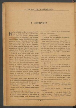 A entrevista