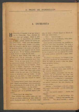 A entrevista