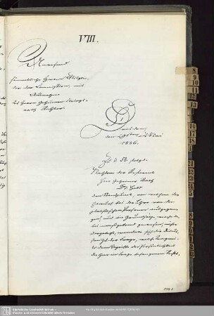 VIII., 29. Mai 1856