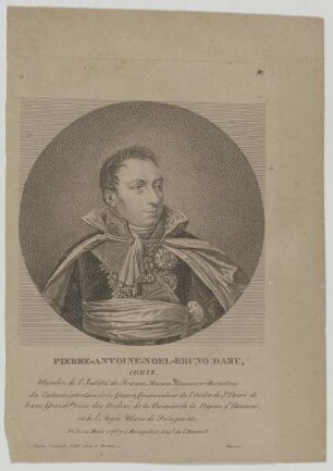 Bildnis des Pierre Antoine Noel Bruno Daru
