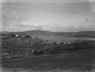 Siedlung : Blick auf eine Siedlung am Bosporus.