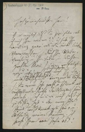 Brief an Friedrich Wilhelm Jähns : 26.04.1869