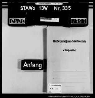 Steuerrolle der vom 01.01. bis 31.12.1808 zu zahlenden Contribution von den exemten Besitzungen des Districts Helmstedt 2. Hälfte 1808