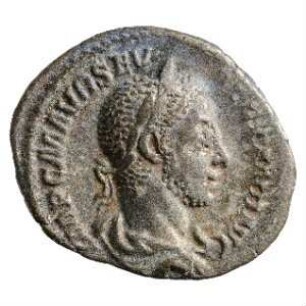 Münze, Denar, 227 n. Chr.