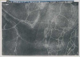 Foto des Geländes westlich von Bezonvaux (Luftbild)