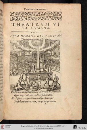 Theatrvm vitae hvmanae