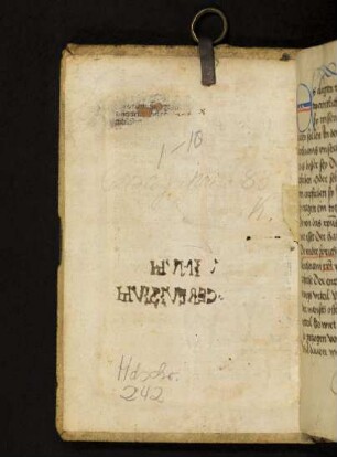 Abklatsch (ehem. Vorsatzblatt, 16. Jh.)