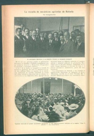 La escuela de mecánicos agrícolas de Rafaela