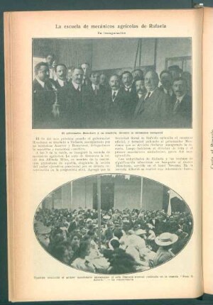 La escuela de mecánicos agrícolas de Rafaela