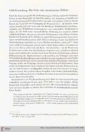 Schlußbemerkung: Das Ende einer akademischen Doktrin