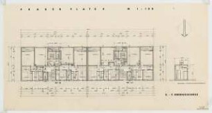 Wohn- und Geschäftshaus Prager Platz 4, Berlin-Wilmersdorf: Grundriss 3.-7. Obergeschoss 1:100